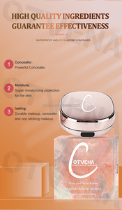 Private Label Airless Maquiagem Bb & <span class=keywords><strong>Cc</strong></span> Creme Protetor Solar SPF 15 Almofada Fundação Compacto - Product Image 5
