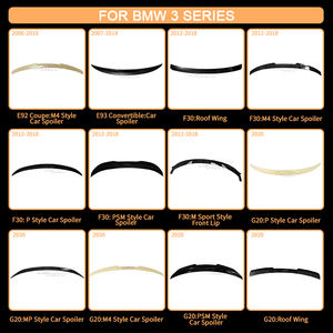 HS pièces automobiles ABS fibre de carbone voiture aileron de <span class=keywords><strong>toit</strong></span> arrière aile Touring aileron de <span class=keywords><strong>coffre</strong></span> pour <span class=keywords><strong>BMW</strong></span> série <span class=keywords><strong>3</strong></span> E91 Touring - Product Image 4