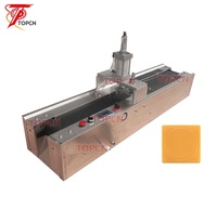 Machine manuelle de moulage et d'estampage de savon en barre hydraulique pour savon liquide et savon pour les mains, avec fonction d'impression de logo et de pressage et façonnage