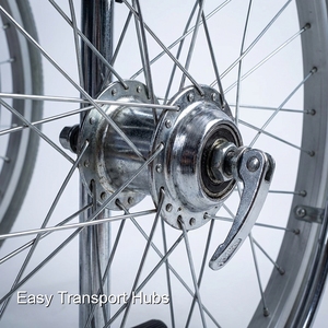 Le fauteuil roulant médical ultime Keling, conçu pour les professionnels de la réadaptation - Product Image 3