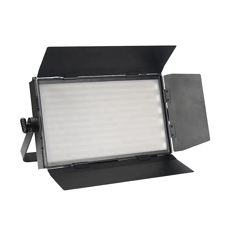 Groothandel 200W Led Paneel Licht Studio Licht Rgbw Flat Led Dmx Met Schuurdeur