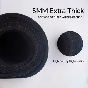 Chất lượng cao sinh thái thân thiện PU 100% cao su tự nhiên 5 mét Yoga <span class=keywords><strong>Mat</strong></span> Non-Slip biểu tượng tùy chỉnh và màu sắc tập thể dục <span class=keywords><strong>mat</strong></span> - Product Image 3