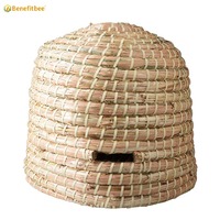 Sammeln Sie Köder Wild bienen Falle Bienen käfig Wild Skep Stroh Bienenstock