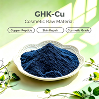 QIRAN Menyediakan GHK-Cu CAS 89030-95-5 Peptida Tembaga Murni Tripeptida Bubuk Biru Bahan Baku Kosmetik Berkualitas Tinggi