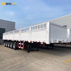 Entrega rápida, semirremolque <span class=keywords><strong>de</strong></span> valla <span class=keywords><strong>de</strong></span> Panel <span class=keywords><strong>de</strong></span> pared lateral desmontable <span class=keywords><strong>de</strong></span> 45 pies, valla <span class=keywords><strong>de</strong></span> carga <span class=keywords><strong>de</strong></span> 5 ejes, remolque <span class=keywords><strong>de</strong></span> transporte <span class=keywords><strong>de</strong></span> animales para ganado - Product Image 3