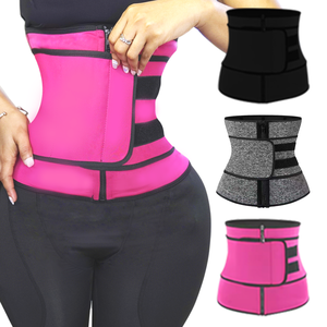 Benutzer definierte Frauen Bauch kontrolle Bauchs ch neider Gürtel Taille Trainer Shaper Weibliche Neopren Zwei Kompression riemen Korsett Short - Product Image 1