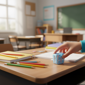 WeiBo Pencil Sharpener 4.8x4.1 Cm Mechanical Manual For School Office Use - Product Image 2