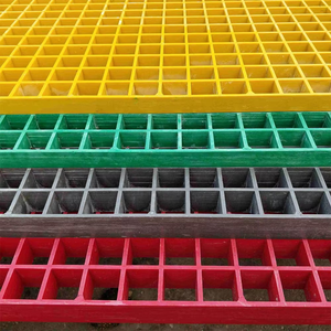 Nhà Máy Giá thấp khuyến mãi mịn đúc sợi thủy tinh Grating 38*38mm FRP/GRP Grating mịn - Product Image 2