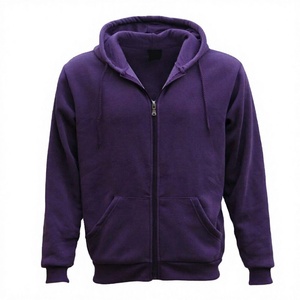 Sweat-shirts d'hiver en molleton de coton éponge pour hommes, taille plus, lavables en machine, avec fermeture éclair et logo et design personnalisés de GLOVES City - Product Image 1