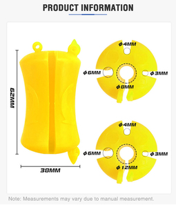 Équipement d'enveloppement de canne à pêche Clip de fixation de canne à pêche portable - Product Image 5