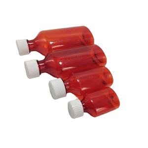 Contenedor de jarabe de fruta personalizado 0,75 oz 3oz 8oz botella de medicina para la tos etiquetas de diferentes materiales botellas de medicina graduadas - Product Image 2