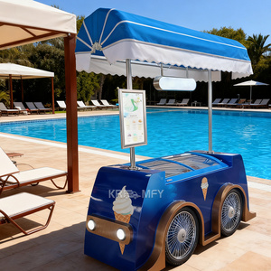 Tricycle électrique 2025 pour la vente de glaces, de nourriture, de snacks, de café à emporter, chariot de vente de sucettes glacées - Product Image 6