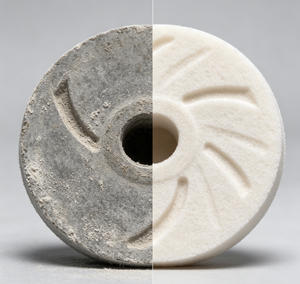 Rueda de Piedra de Corindón Blanco de Alta Calidad 40kg/h para Repuesto de Máquina Moledora de Leche de Soja y Arroz - Product Image 4
