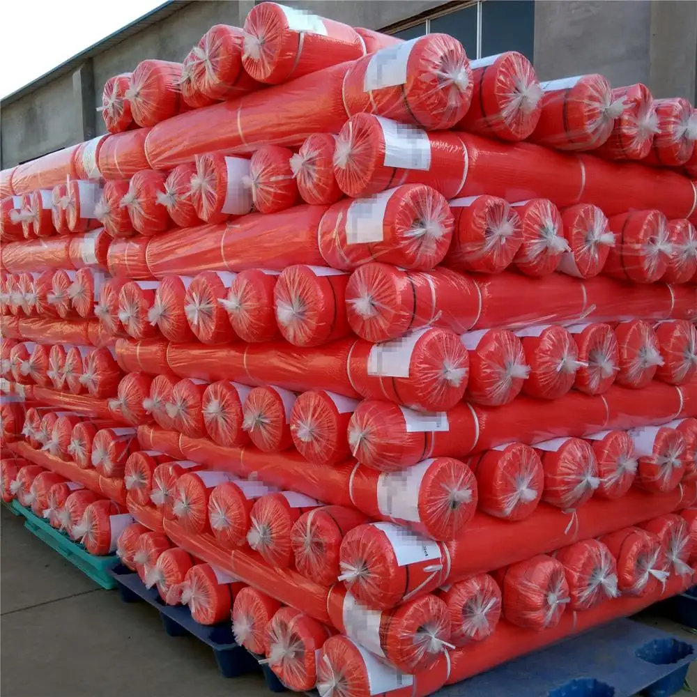 construction safety net plastic orange fire retardant scaffolding net protection mesh