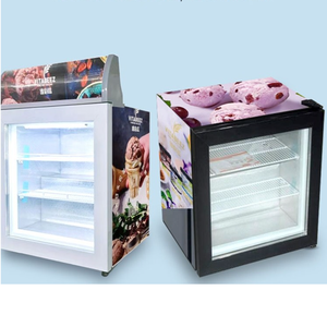 Mini Vetrina Refrigerata per Gelato Haagen-Dazs, Espositore Commerciale per Yogurt Fritto - Product Image 3