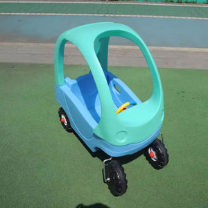 Auto in plastica a quattro ruote parco asilo per bambini auto - Product Image 1