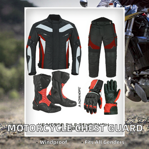 Protector de Pecho para Motocicleta, Chaleco de Seguridad para Adultos, Transpirable, Resistente al Viento e Impermeable, Equipo de Protección para Verano - Product Image 4