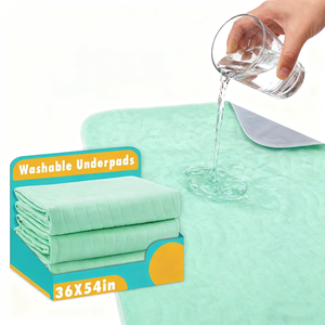 Almohadillas lavables reutilizables Premium personalizadas para entrenamiento de cachorros, almohadillas impermeables antideslizantes para perros - Product Image 1