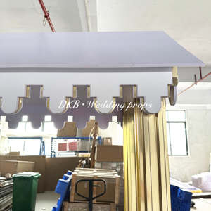 Factory New Design Collapsible Pvc Candy Cart Flower Candy bar Carts with Wheels for Wedding Children <strong>Christmas</strong> <strong>Decoration</strong> - Product Image 4