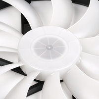 Ventilateur XINMAI 200 mm pour PC, ventilateur de refroidissement pour PC de jeu avec LED RVB