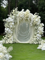 Nouvelle Arche Circulaire en Fer Réglable et Durable, Monopoteau, Écologique, Portable, Pliable, Amovible, pour Décoration Florale et Fournitures de Fête