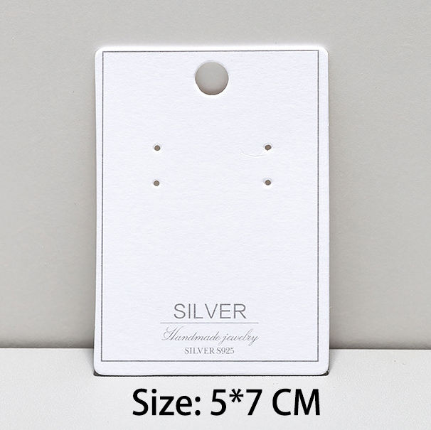 Cartes de boucle d'oreille 1.