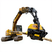 Excavatrice forestière électrique entièrement automatique pour l'abattage d'arbres et l'élimination des branches, pour usage forestier et municipal