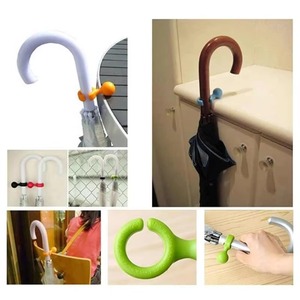 5 pièces Porte-<span class=keywords><strong>parapluie</strong></span> mini créatif en plastique, support mural, design mignon, facile à suspendre, supports à <span class=keywords><strong>parapluie</strong></span>, porte-<span class=keywords><strong>parapluie</strong></span> en plastique - Product Image 5
