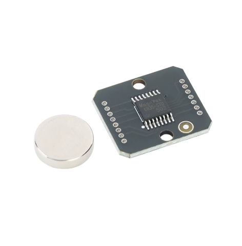 MT6835 Magnetic Encoder Module PWM/SPI Brushless Motor 21-bit Magnetic Angle Encoder Magnet for Sending signal