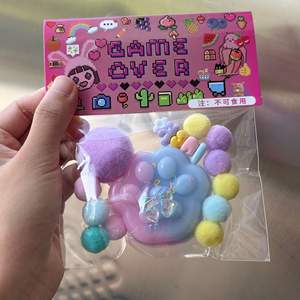 CHENXI Unique Mochi <b>Squishy</b> <b>Cat</b> Paw Taba Gradient Macaron Color <b>Squishy</b> Paw Party Gift for Kids and Adults - Product Image 3
