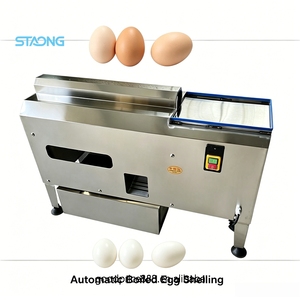 Éplucheur d'œufs durs automatique en acier inoxydable 304 à faible bruit pour usage en cuisine centrale - Product Image 1