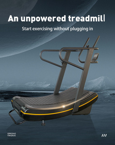 ציוד ראנר אוויר באיכות גבוהה עבור חדר כושר מסחרי ללא מנוע מנוע מעוקל הליכון מעוקל - Product Image 6