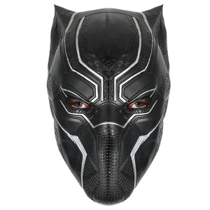 Máscara de Cosplay de Pantera Negra, Realista, de Látex, Cubrecabeza Completo, para Cosplay de Superhéroe, Rol de Película, Carnaval, Mascarada, Halloween - Product Image 1