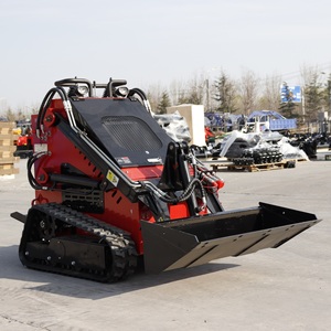 Minicargadora con ruedas oruga opcionales y accesorios: trituradora, sierra para rocas, soplador de nieve, barrena - Product Image 1