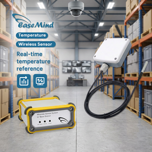 Sensor de Temperatura Inalámbrico Zigbee a Prueba de Agua con Relé, Funciona con Batería - Product Image 1