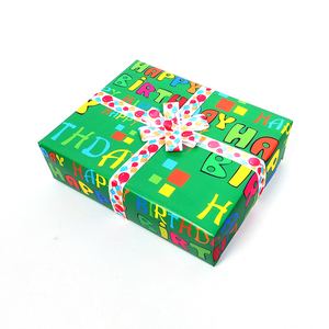 Wholesale High Quality <b>Birthday</b> Tissue Rolls Red-Green-Black Series Packaging <b>Wrapping</b> <b>Paper</b> Roll Uperior Craftsmanship - Product Image 5