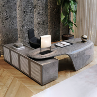 Chaise de bureau modulaire haut de gamme en bois, style moderne et luxueux, combinaison maison, design italien minimaliste et sain