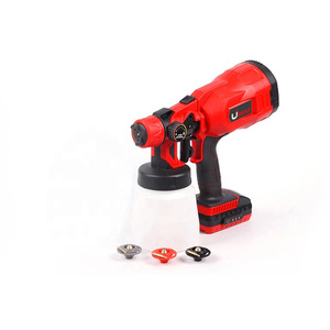 Rechargeable Battery <b>Powered</b> Portable Cordless Paint <b>Sprayer</b> Spray Gun U-SPG10 Rechargeable Battery <b>Powered</b> Portable Electric Co - Product Image 2