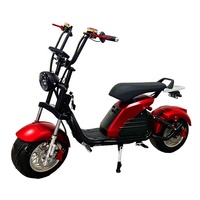 Nuevo Scooter Eléctrico Citycoco de 2 Ruedas, Citycoco de 1000w con Neumáticos Anchos, Citycoco en Oferta en Brasil, Scooter Eléctrico de 60V 20A