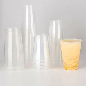 Vasos Desechables Transparentes de Plástico PP Rígido Esmerilado de 90 mm para Bebidas Calientes, Café, Té de Burbujas, con Tapa y Logotipo Personalizado al por Mayor - Product Image 5