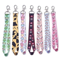 Personnalisé Nylon Polyester Personnalisé Laynards Imprimer Porte-clés Sangle de cou Médaille Sublimé Porte-cartes Lanière avec logo Personnalisé