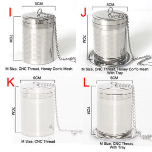 WELAND a maglia Extra Fine infusore per tè sfuso 18/8 in acciaio inossidabile a catena estesa gancio per colino per tè e spezie condimento per tè più ripido - Product Image 6