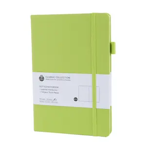 Groothandelsmaat A4 A5 A6 Notitieboekjes Notitieblok Agenda Gepersonaliseerde Schrijfharde Kaft Op Maat Gemaakte Lederen Journal Notebook