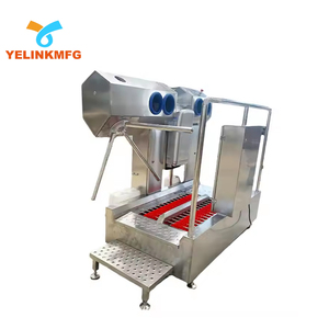 Hoàn toàn tự động một cửa rửa tay khử trùng không khí khô kiểm soát truy cập khởi động máy giặt cho Lò mổ nhà máy thực phẩm - Product Image 1