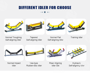 חדש חגורת גומי כרייה תעשייתי חדש להעביר גלילה סוג אנכי פ רולר מחיר כרייה uhmwpe uhmwpe עגלות מסוע - Product Image 3