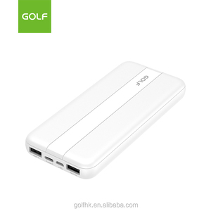Ventas calientes 10000mAh Banco de energía de carga rápida USB <span class=keywords><strong>Tipo</strong></span> <span class=keywords><strong>C</strong></span> Doble USB 10W Cargador móvil Baterías portátiles externas al por mayor - Product Image 1