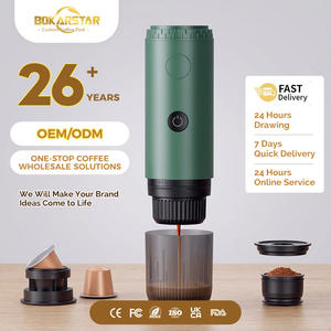 Machine à café portable électrique USB 2-en-1 avec logo personnalisé, 100 ml, 19 bars, auto-chauffante, pour capsules et expresso - Product Image 2