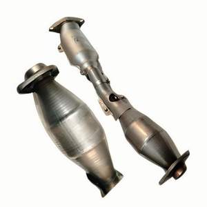 Yüksek kaliteli kaynak fabrika özelleştirilmiş otomotiv paslanmaz çelik egzoz sistemi katalitik dönüştürücü için Chevrolet - Product Image 2