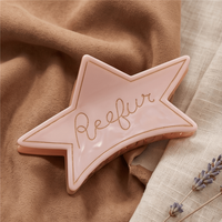 Pinzas de Pelo de Acetato de Celulosa con Forma de Estrella de Cinco Puntas de Primera Calidad, Pinza para el Cabello para Mujeres y Niñas, Decoración para el Cabello 220944