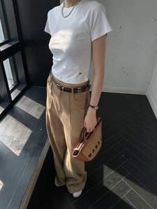 Factory Price Crinkle Design Women's <strong>Pants</strong> Women Casual <strong>Suit</strong> <strong>Pants</strong> For Women